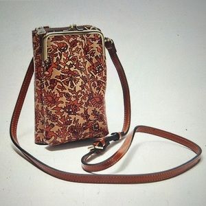 Patricia Nash Pertina Frame Pouch Crosdbody - Boho India color